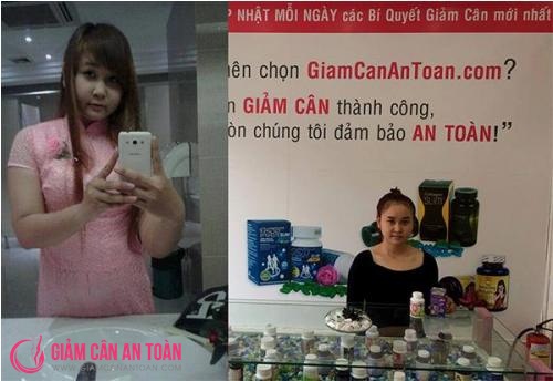 Giảm 13kg sau hơn 2 tháng 1 cách an toàn nhờ sử dụng viên giảm cân Rich Slim